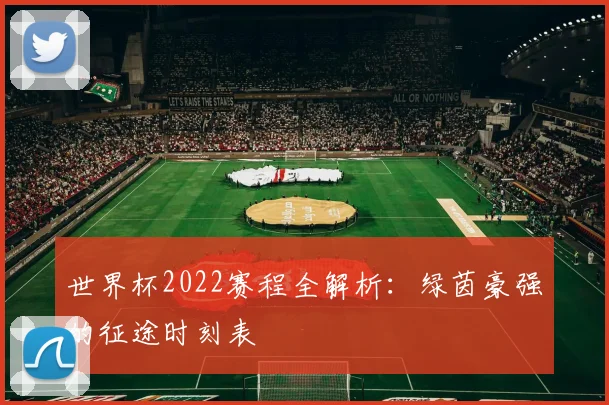 世界杯2022赛程全解析：绿茵豪强的征途时刻表